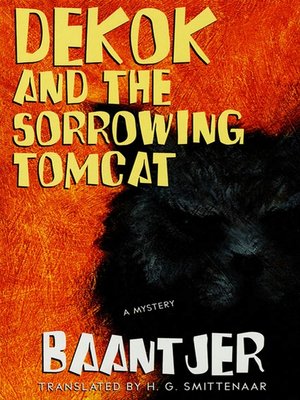 cover image of DeKok and the Sorrowing Tomcat